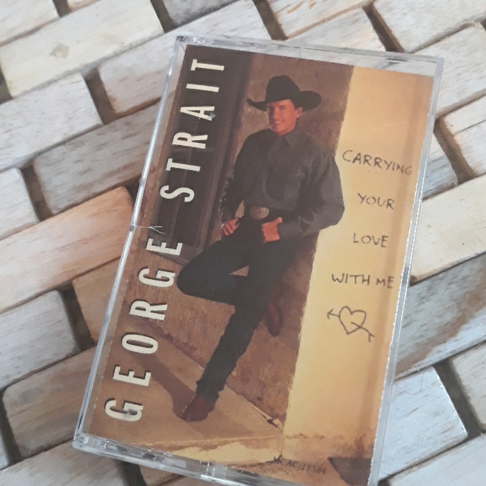 George Strait Carrying Your Love With Me cassette